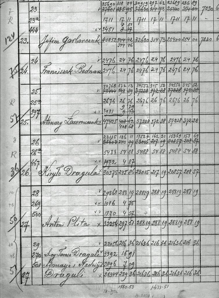 KKE 5966-6.jpg - Dok. Scalenie gruntów (częsciowa scany czarno-białe), Krupy, gmina Poddębice, powiat Łuck, 1934 r.